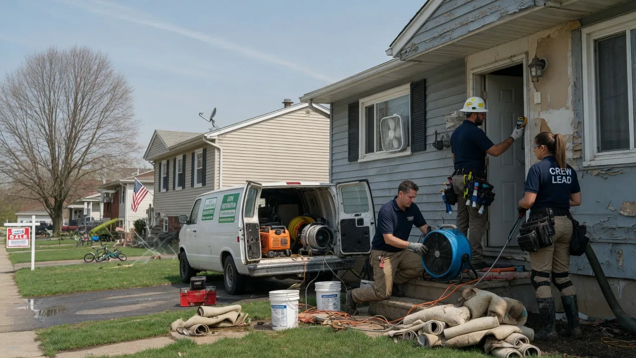 Flood Cleanup in South Bloomingville, OH near me